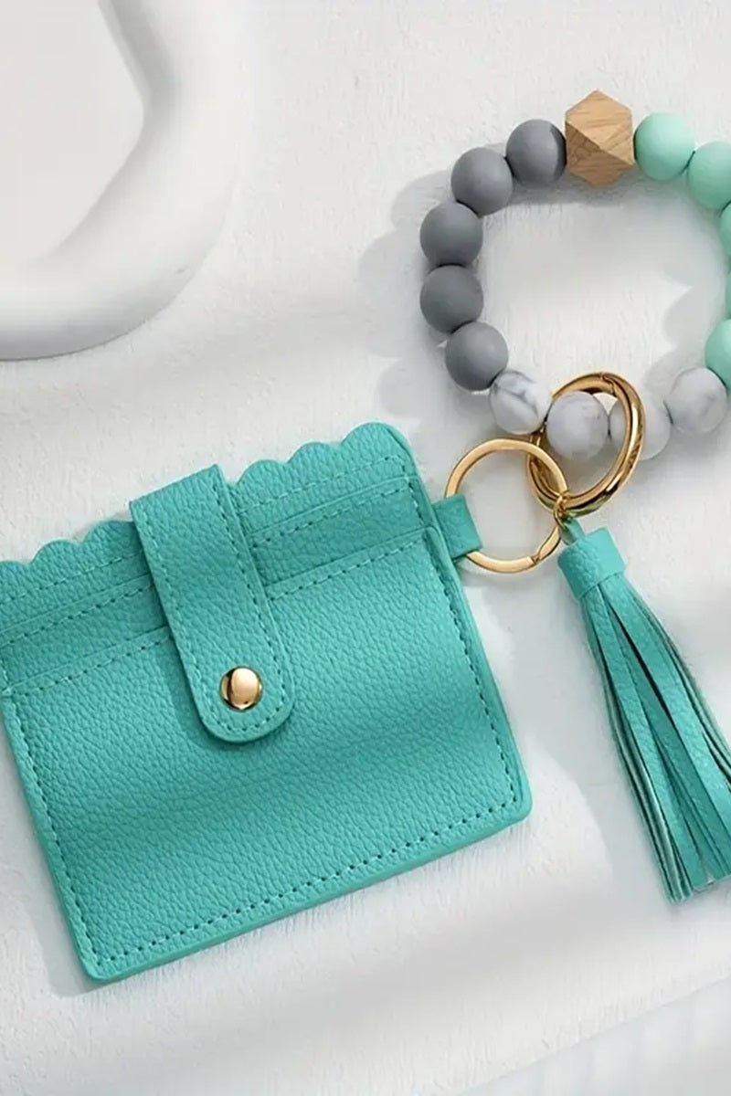 Boujie Beaded Bracelet Card Wallet
