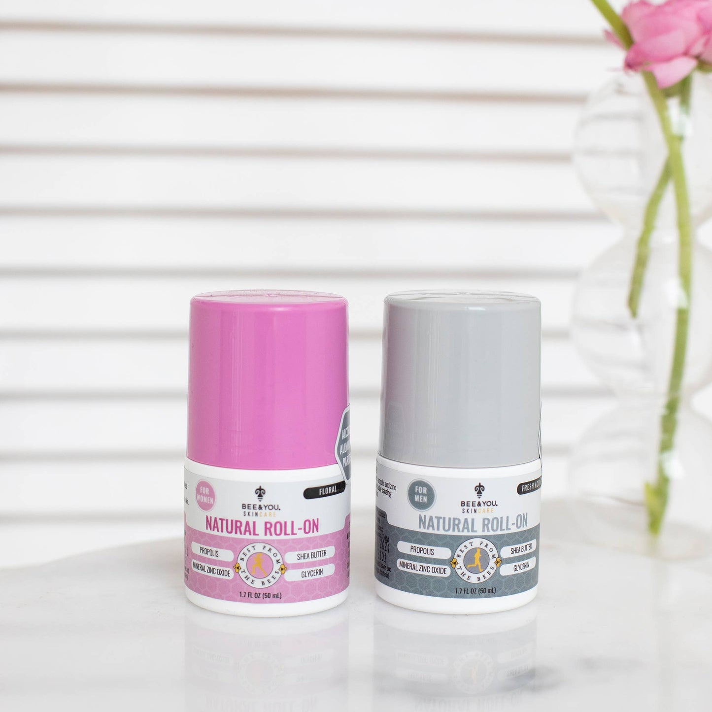 Bee & You Natural Roll-on Deodorant for Women | Underarms