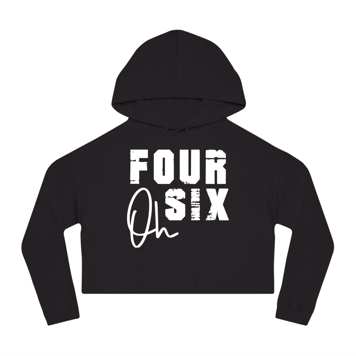 Four Oh Six Cropped Hooded Sweatshirt