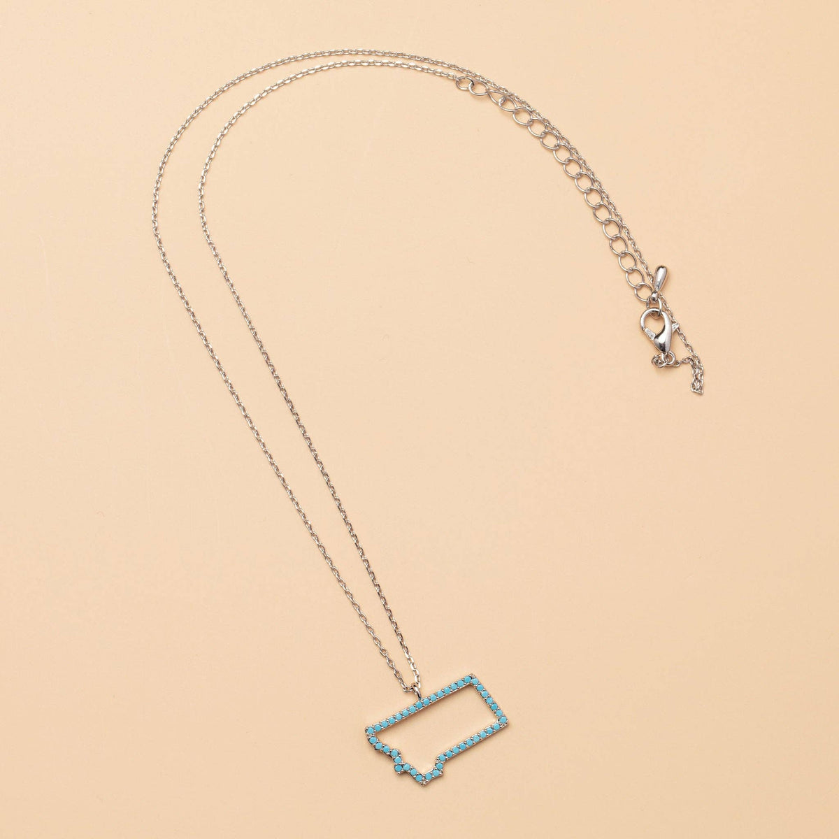 Montana On My Mind Necklace in Silver
