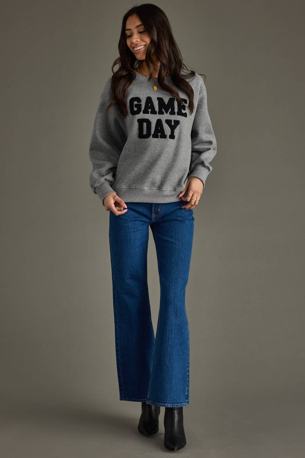 Dk. Gray Game Day Sweatshirt