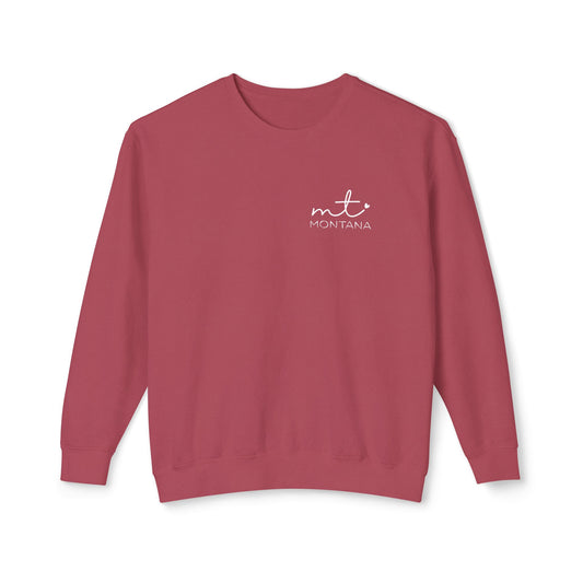 Mt Montana Love Lightweight Crewneck Sweatshirt