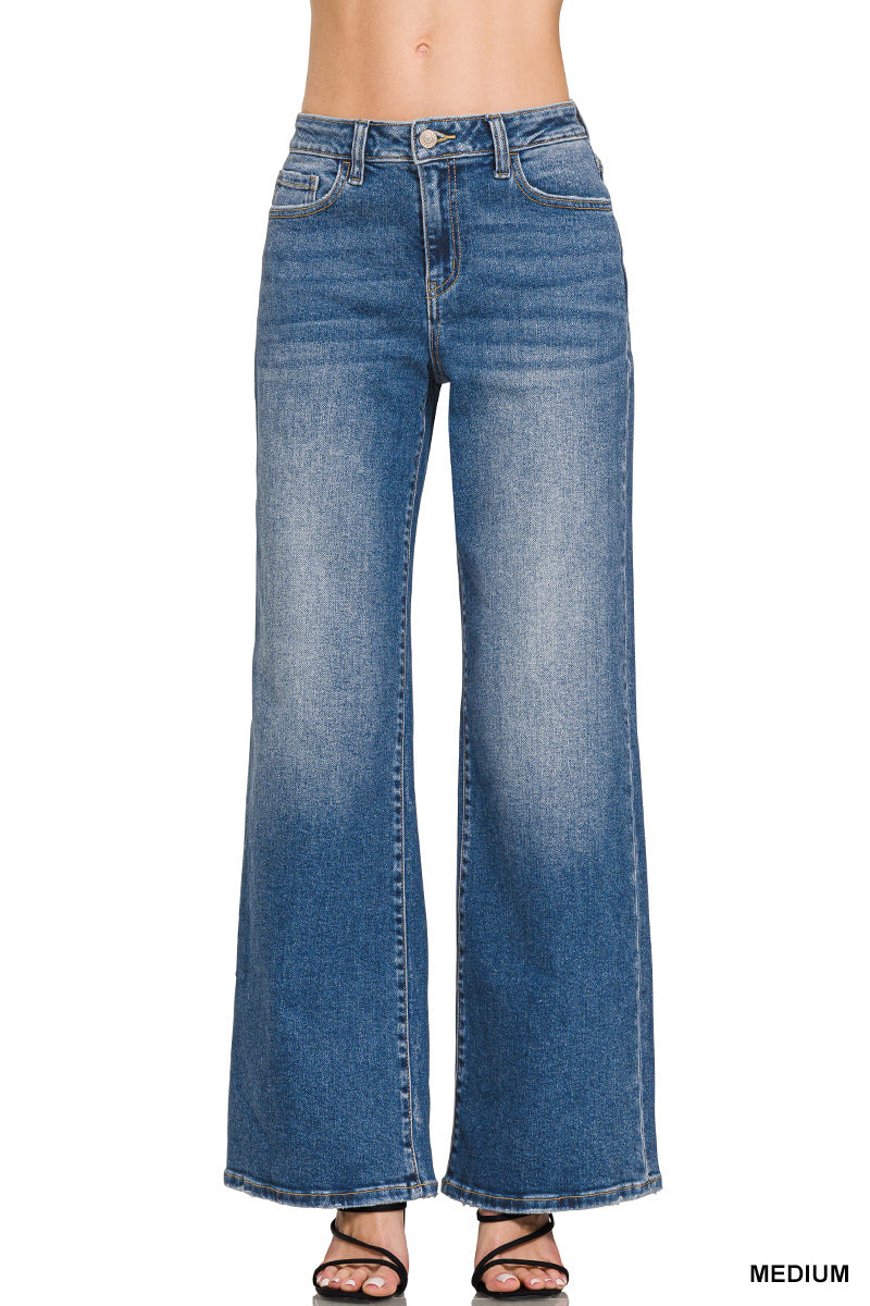 Farmhouse High Waist Straight Leg Jeans