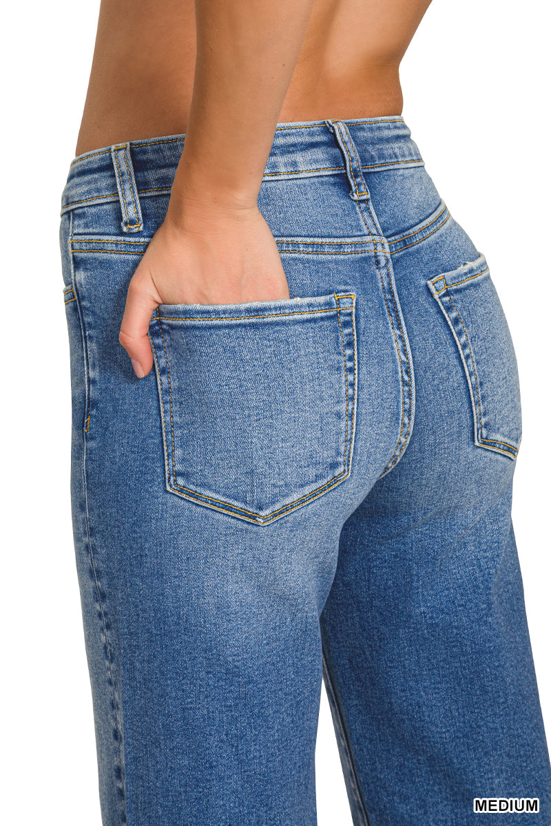 Mia Wide Leg Denim Jeans