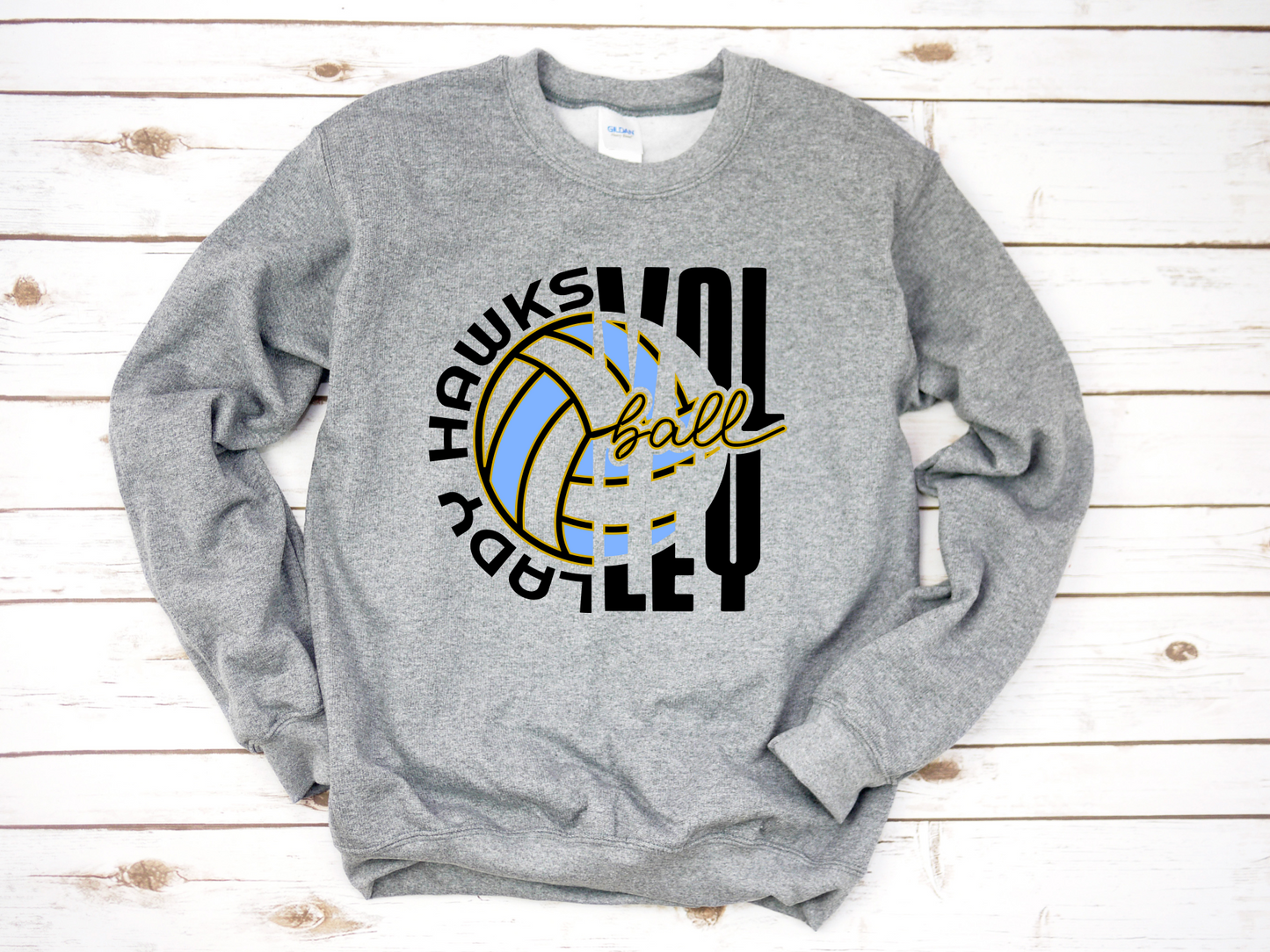 Lady Hawk Volleyball Sweatshirt