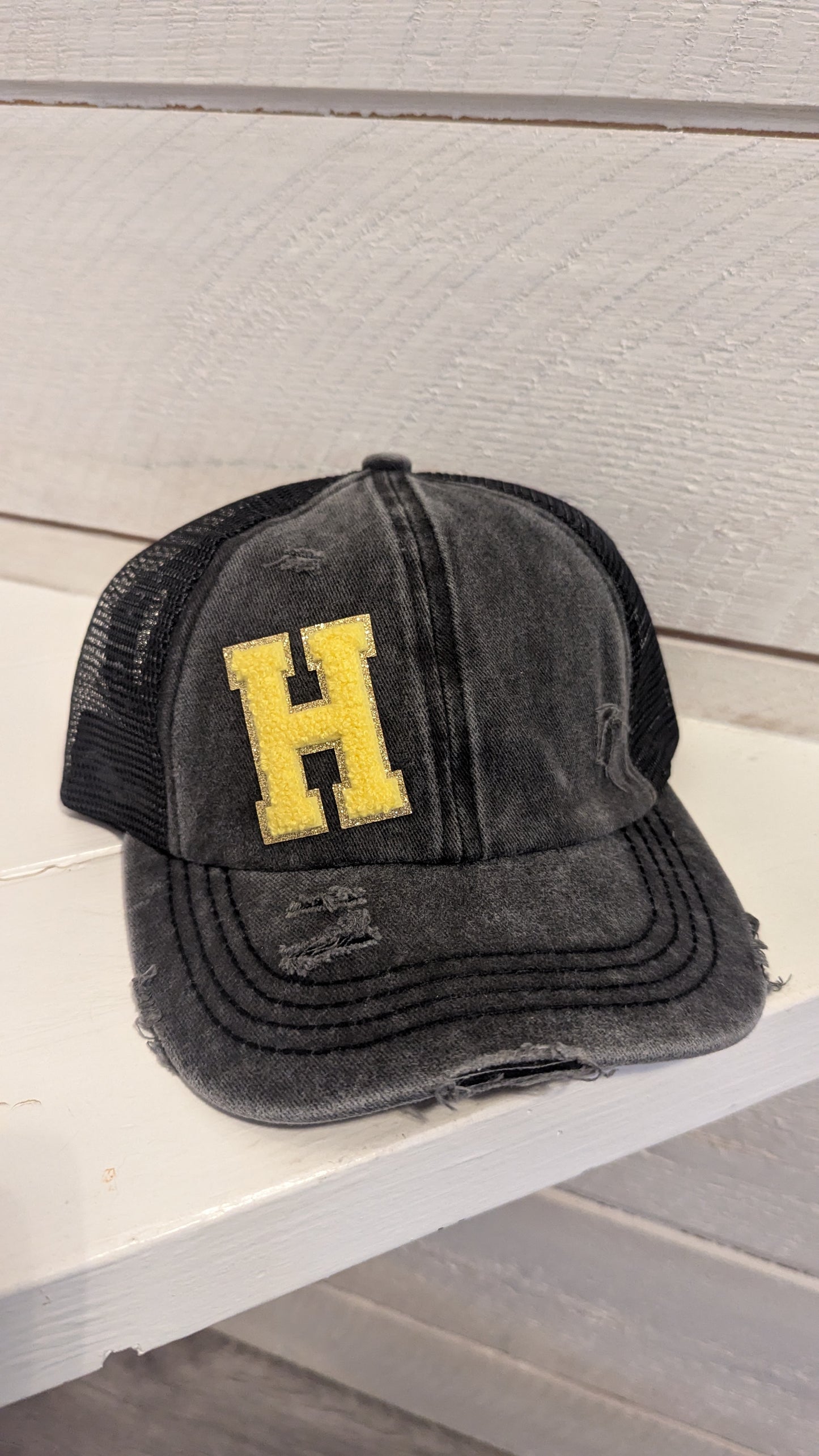 Hawk Patch Messy Bun Hat