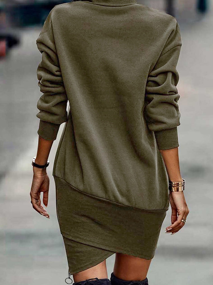 Evergreen Pines Sweater Dress