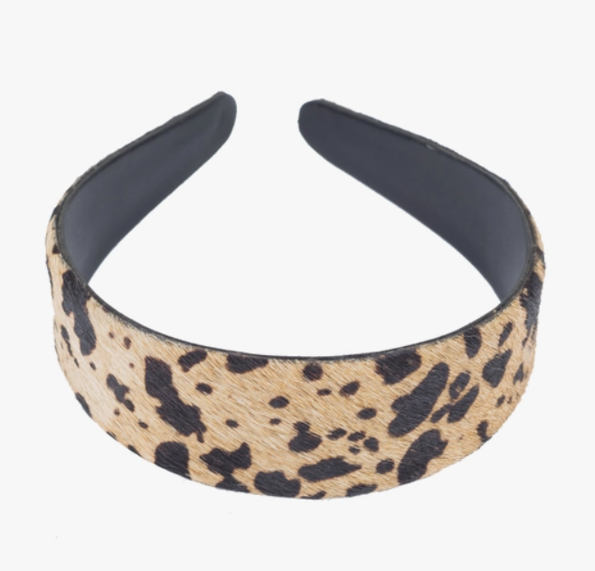 Alice Cowhide Headband
