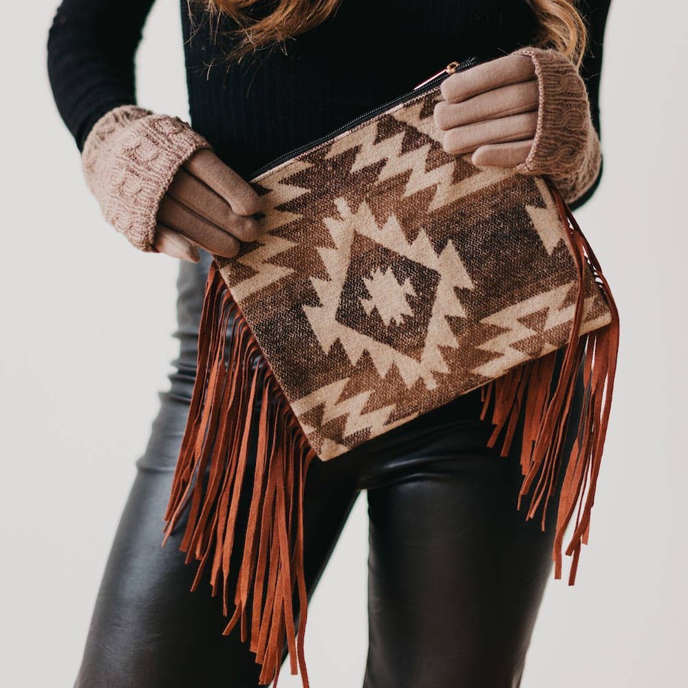Wild West Tassel Crossbody Bag