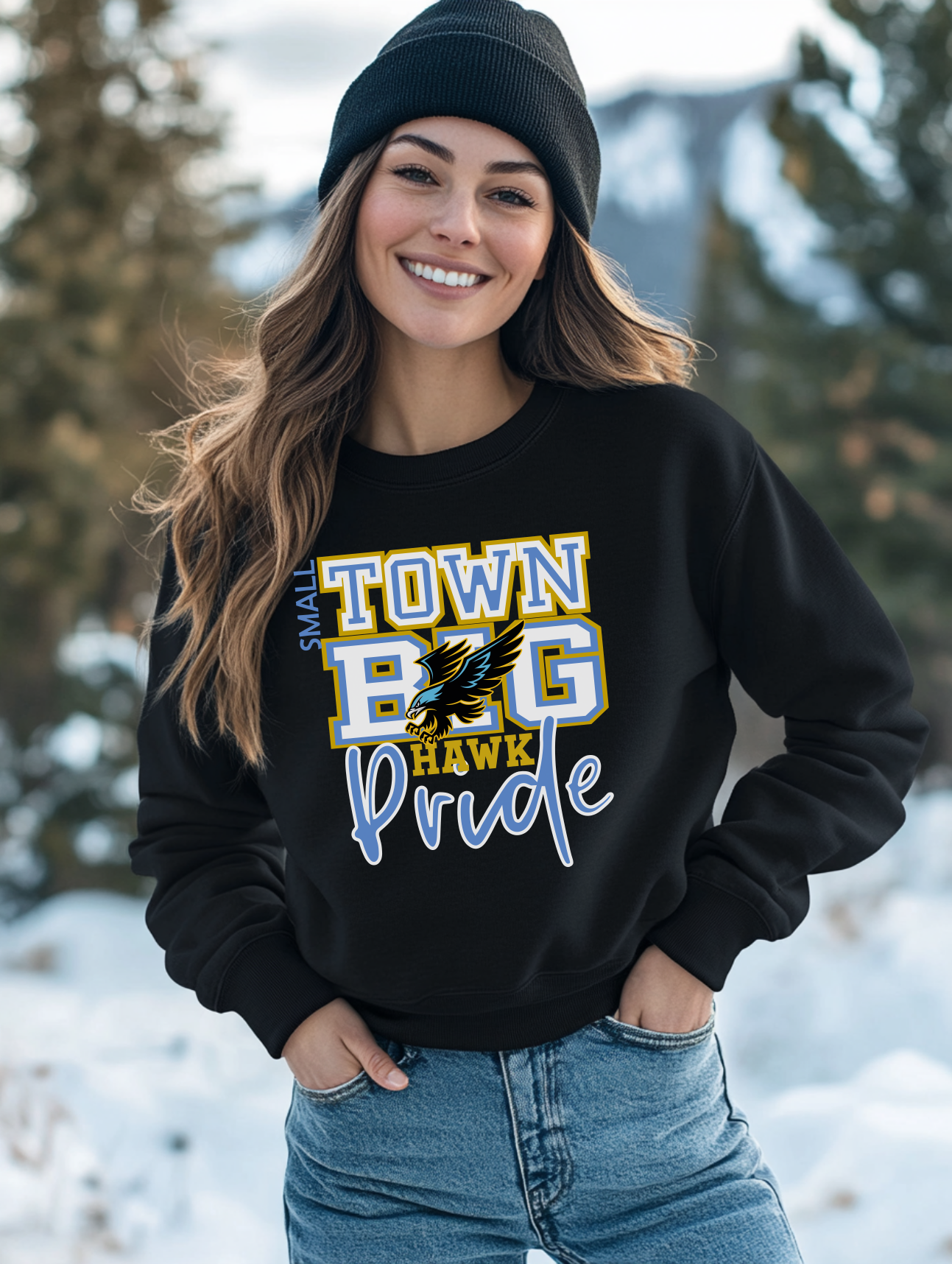 Big Hawk Pride Graphic Sweatshirt