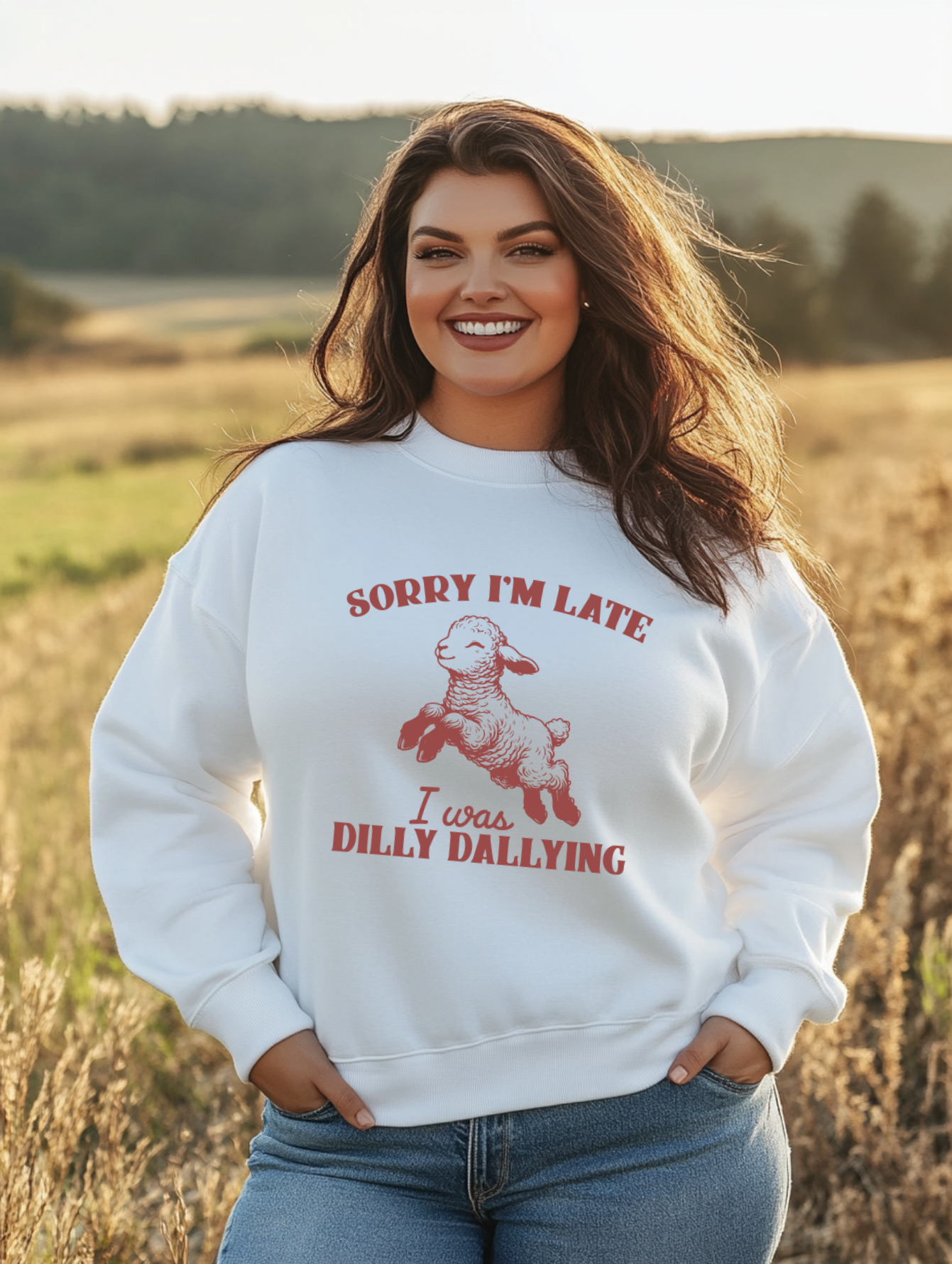 Dilly Dallying Crewneck Sweatshirt