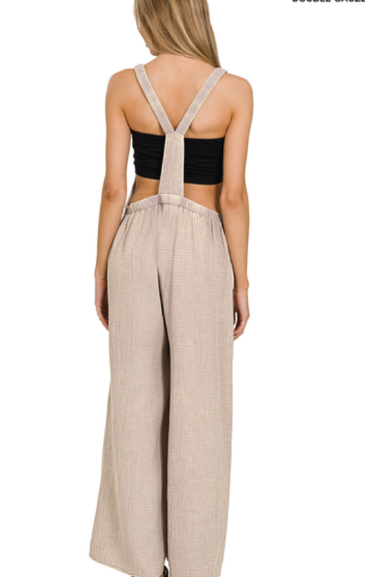 Dark Mocha Latte Overalls