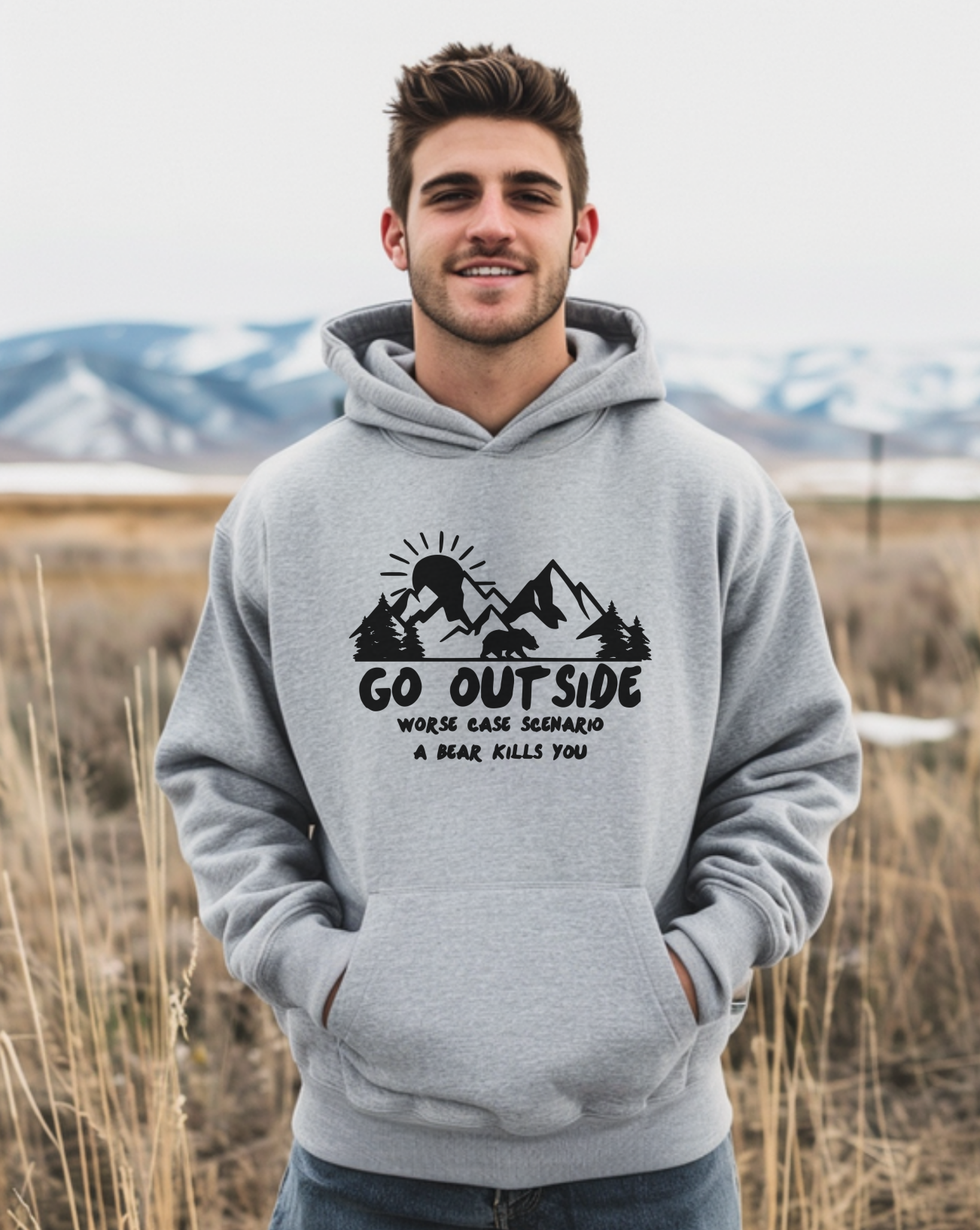 Men's Go Outside Hoodie Sweatshirt