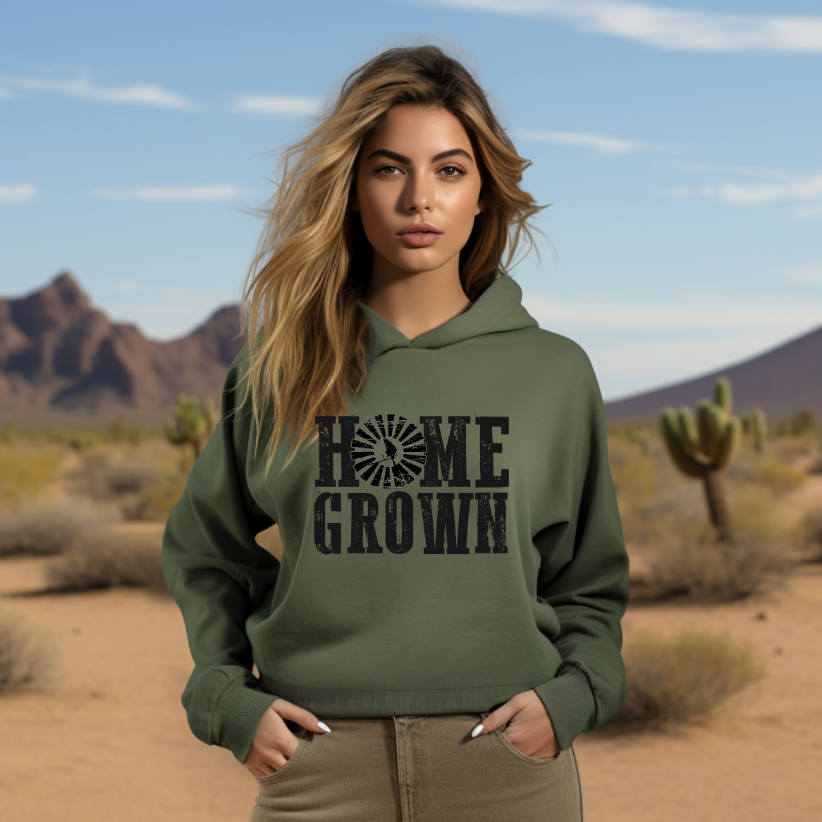 Home Grown Sweatshirt Hoodie