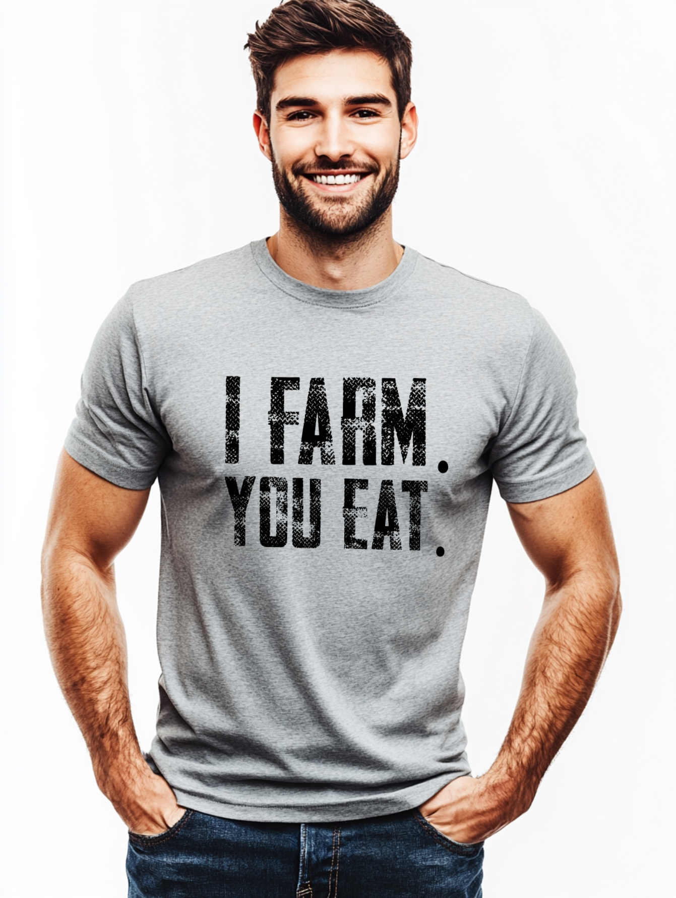I Farm Graphic T-Shirt