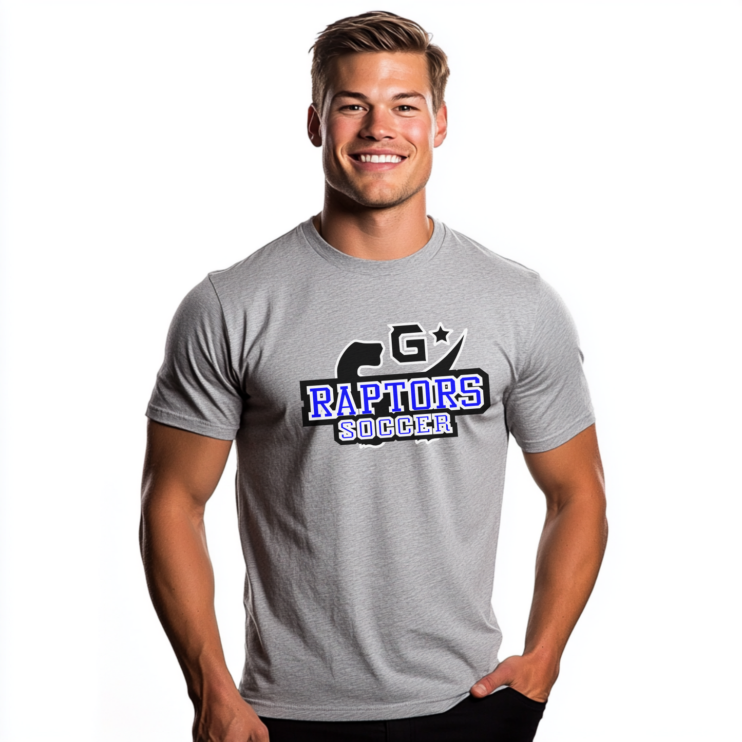 Raptors Soccer Graphic T-Shirt