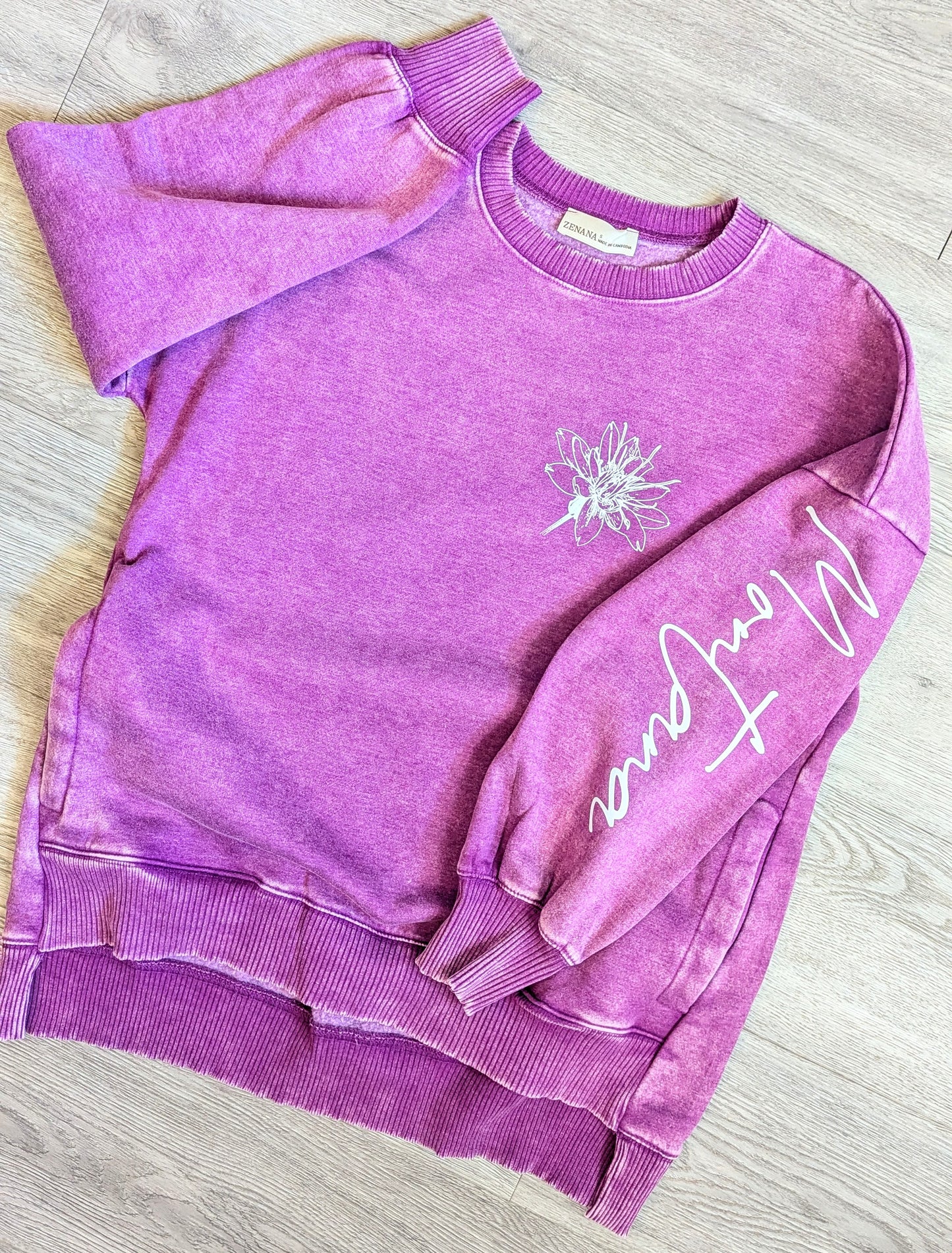 Montana Bitterroot Pocketed Crewneck Sweatshirt