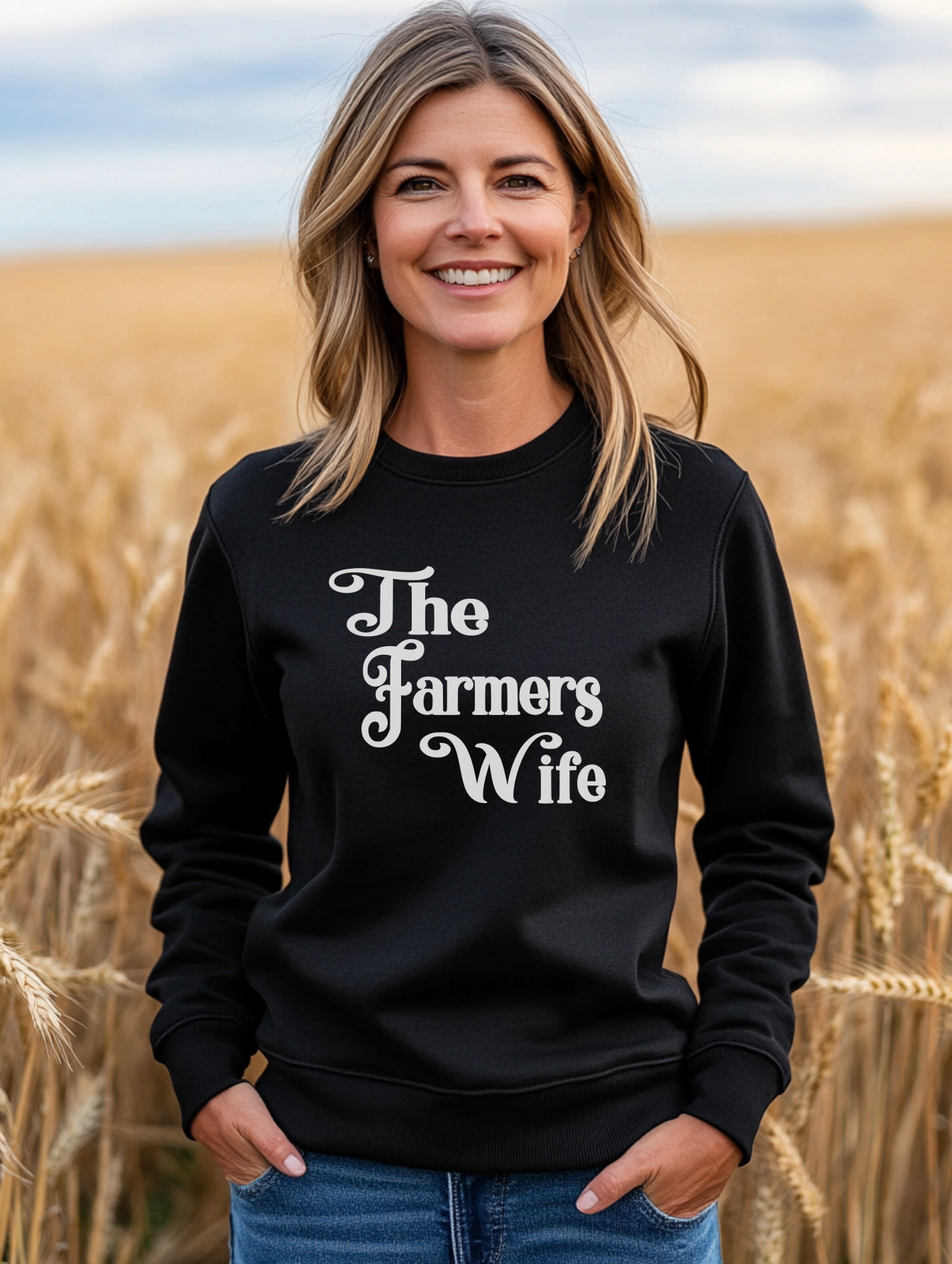 The Farmers Wife Crewneck Sweatshirt