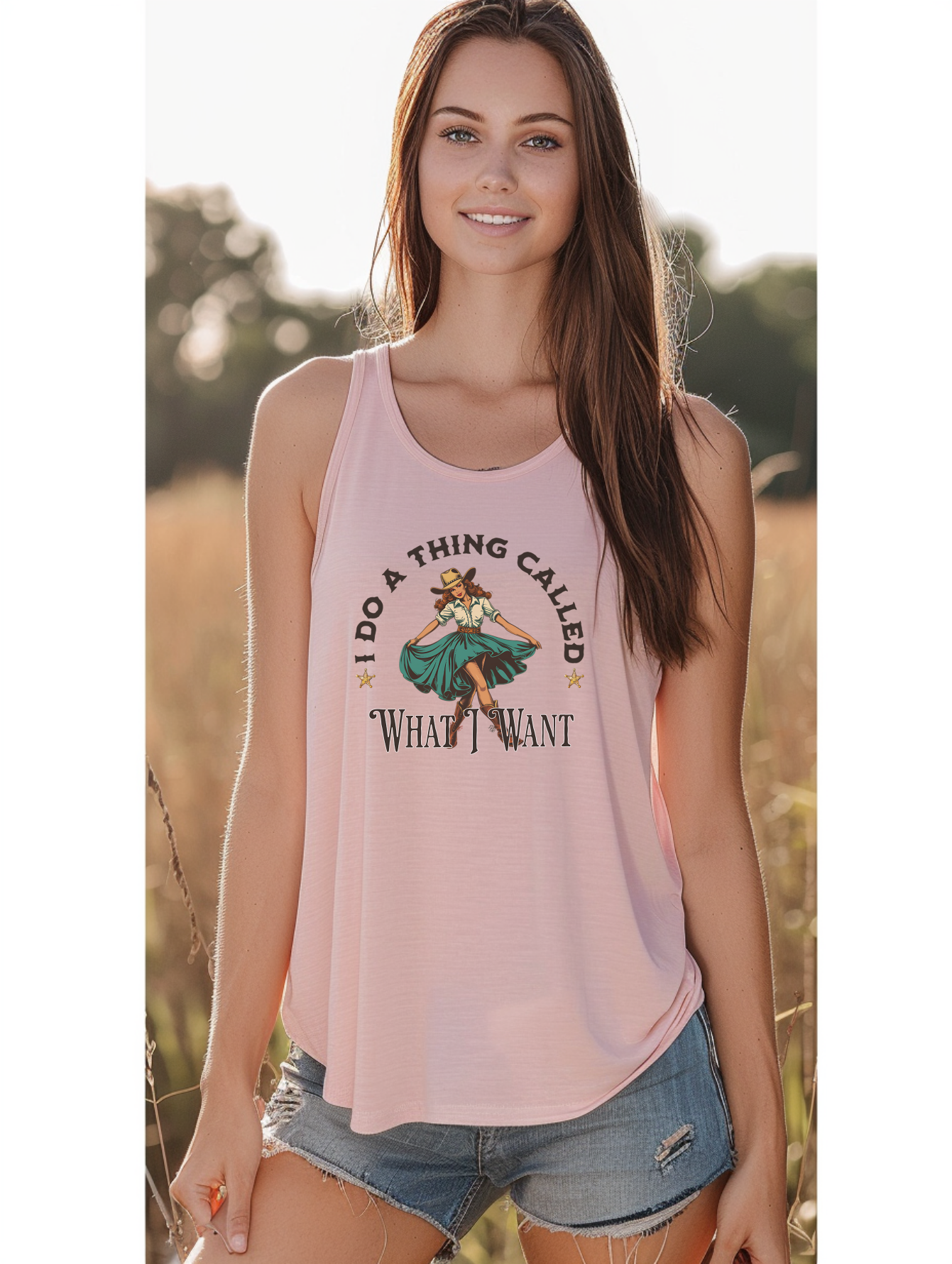 What I Want Flow Tank Top