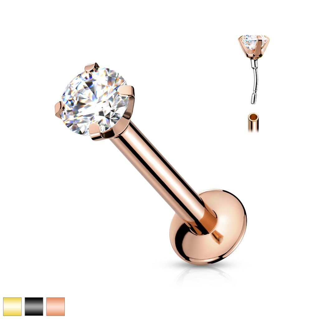 Diamond Stud Nose Ring, Labret, Cartlidge Earring