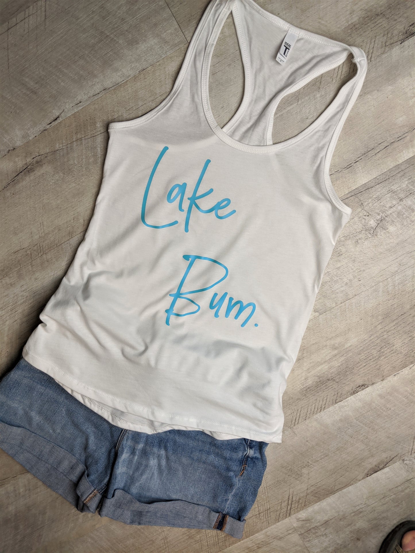 Lake Bum Racerback Tank
