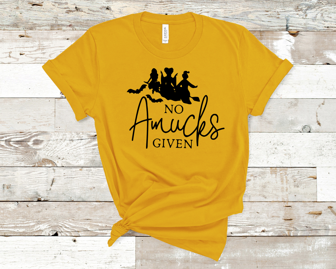 No Amucks Graphic T-Shirt