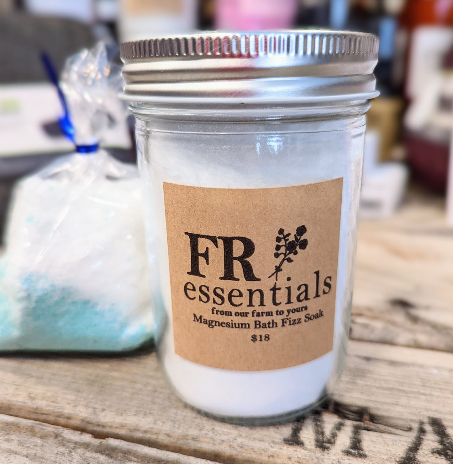 Magnesium Bath Fizzy Soak