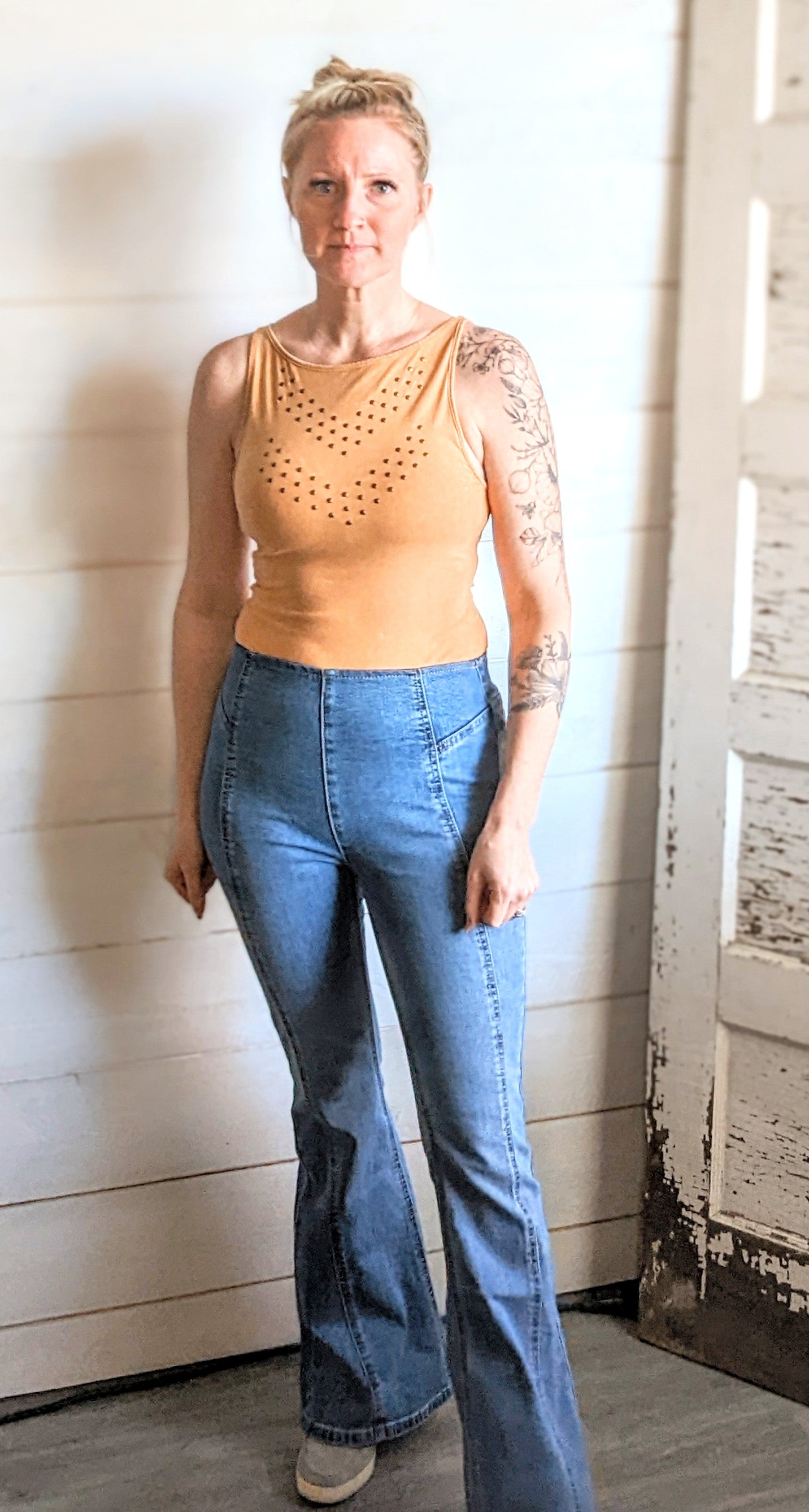 Rock and Roll Studded Body Suit