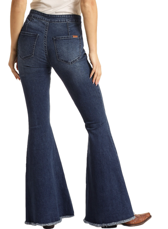 Rock and Roll Button Bell Flares