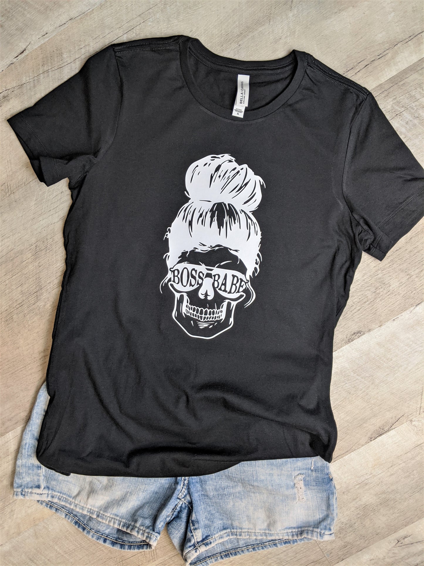 Boss Babe Skeleton Tee