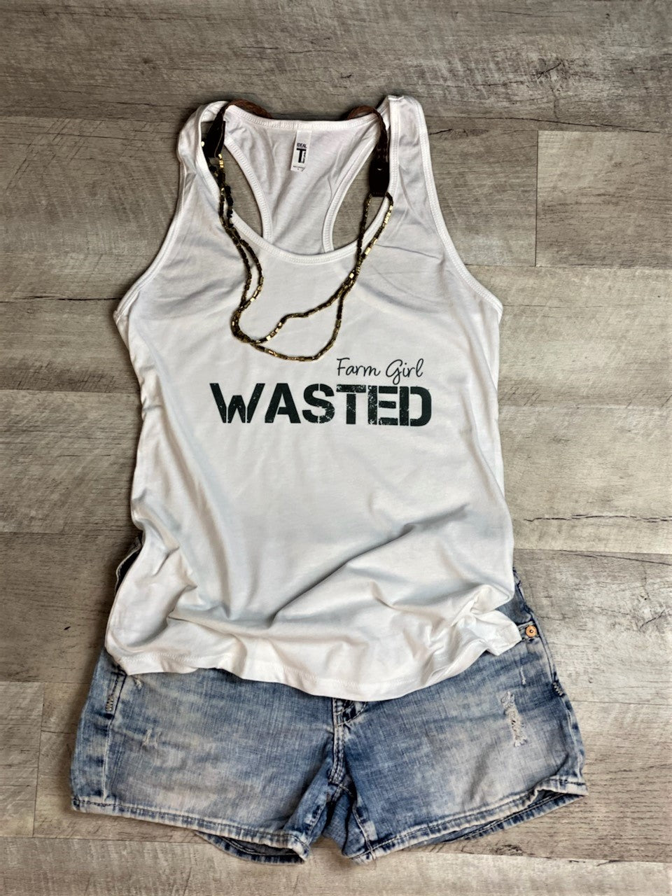 Farm Girl Wasted Tank