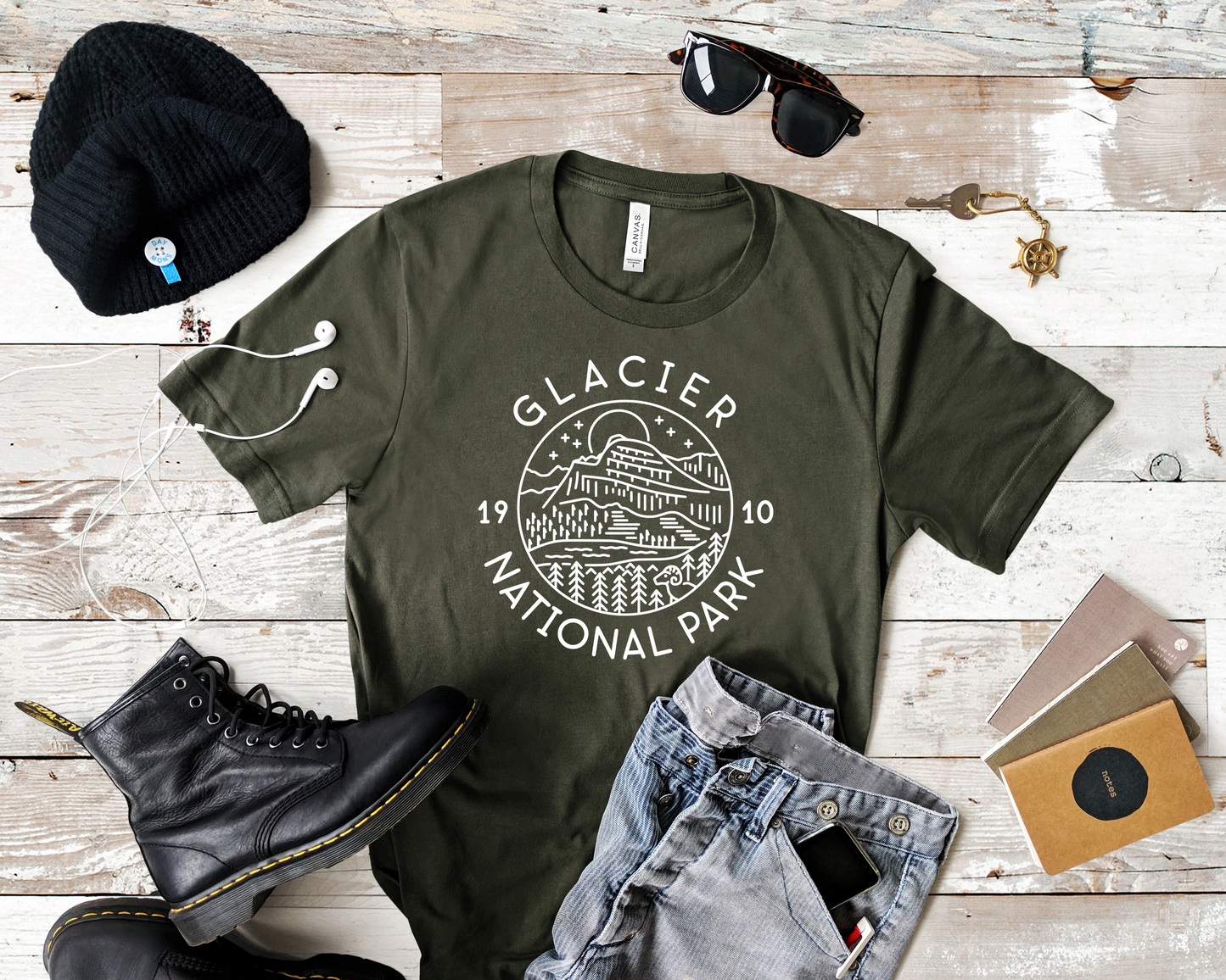 Glacier National Park Tee