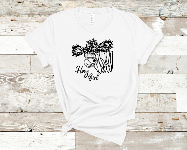 Hay Girl Heifer Tee