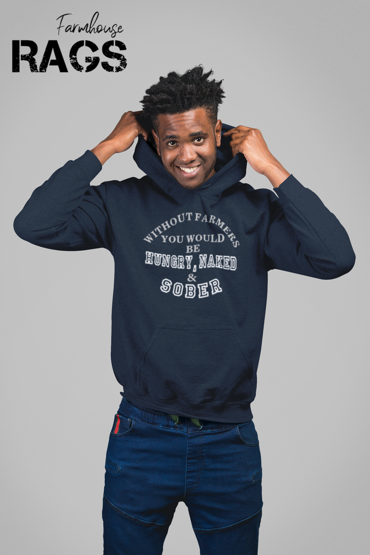 Hungry, Naked & Sober Hoodie Sweatshirt