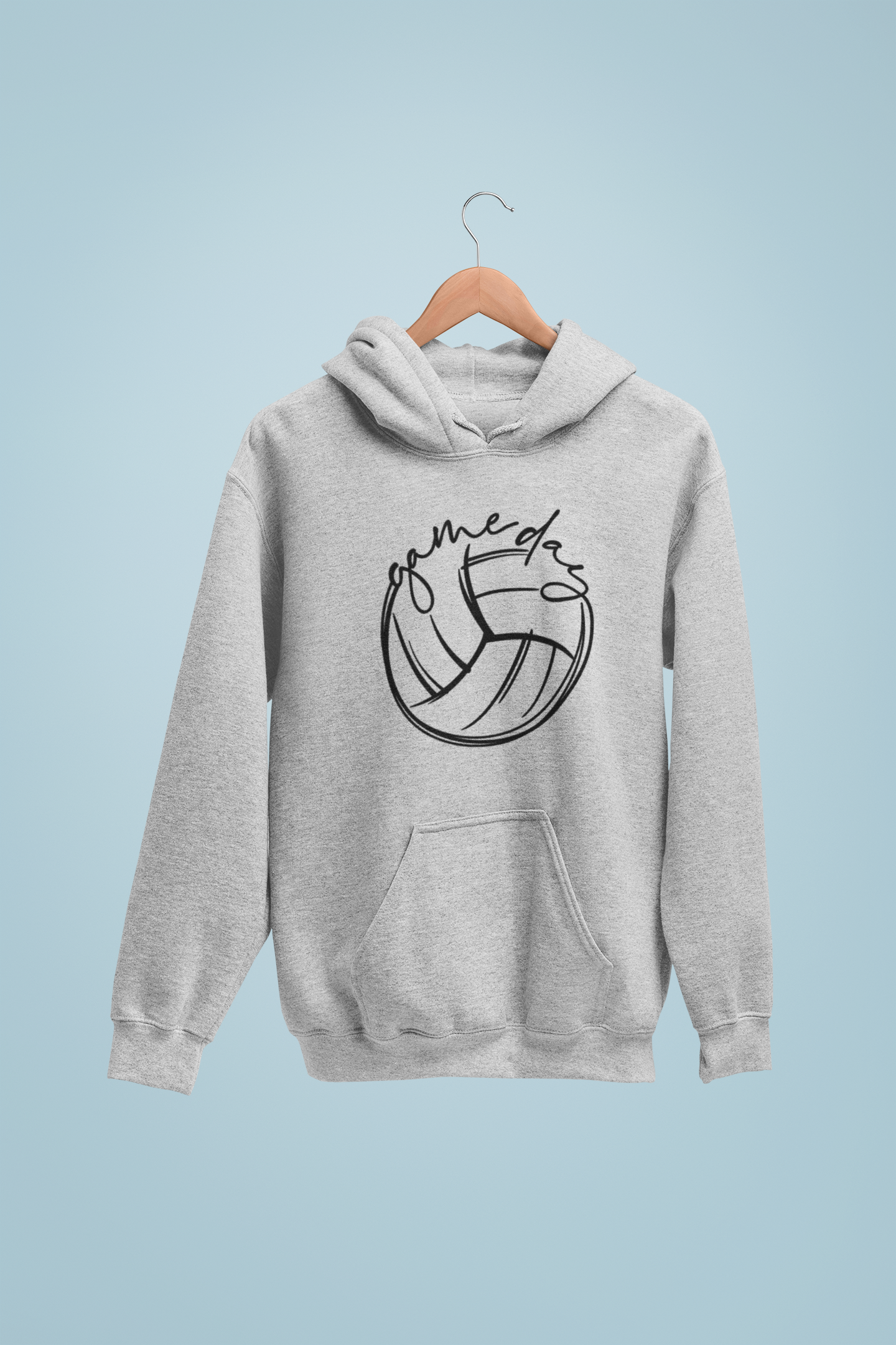 Game Day Volleyball Hoodie