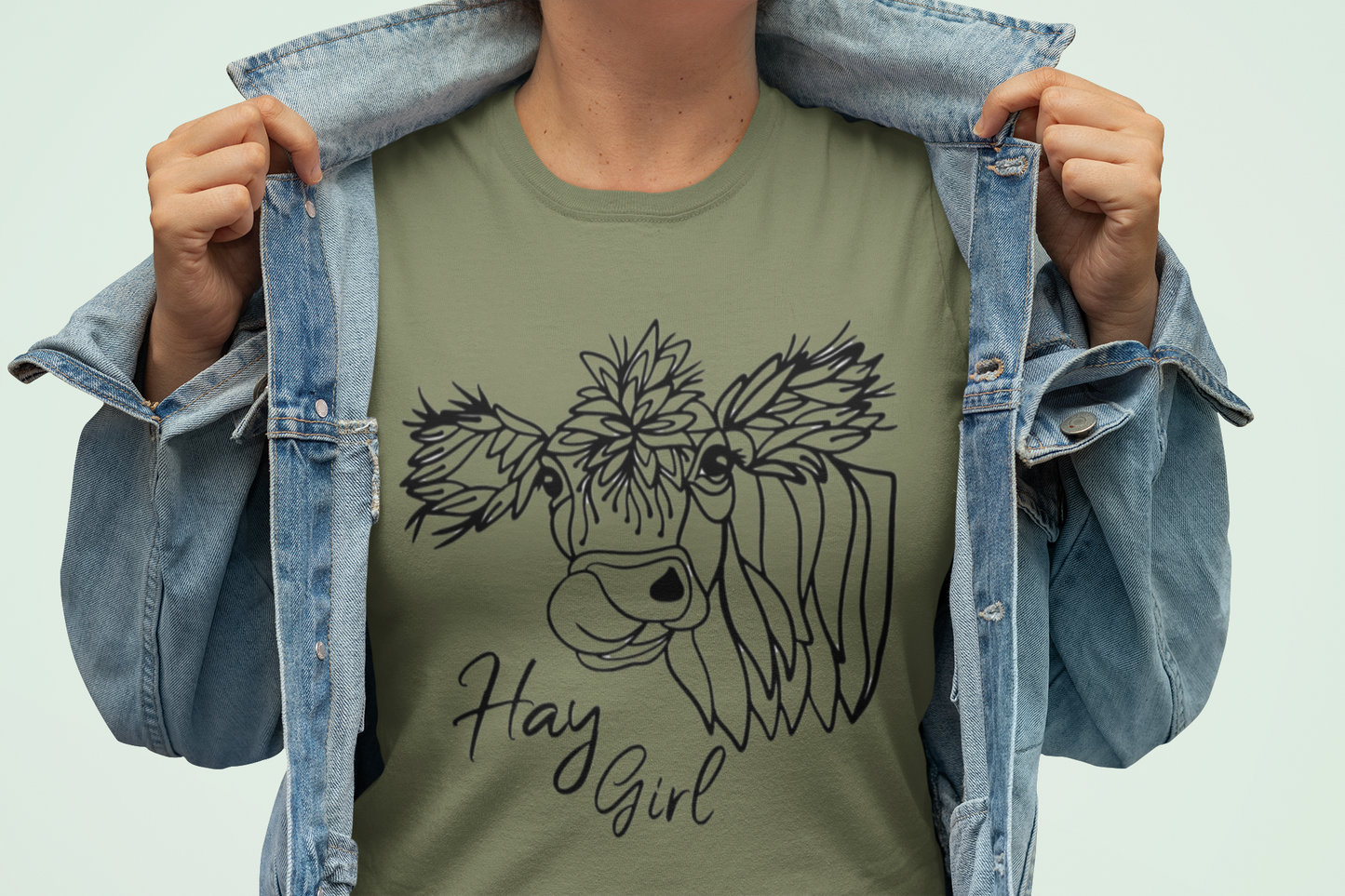 Hay Girl Heifer Tee