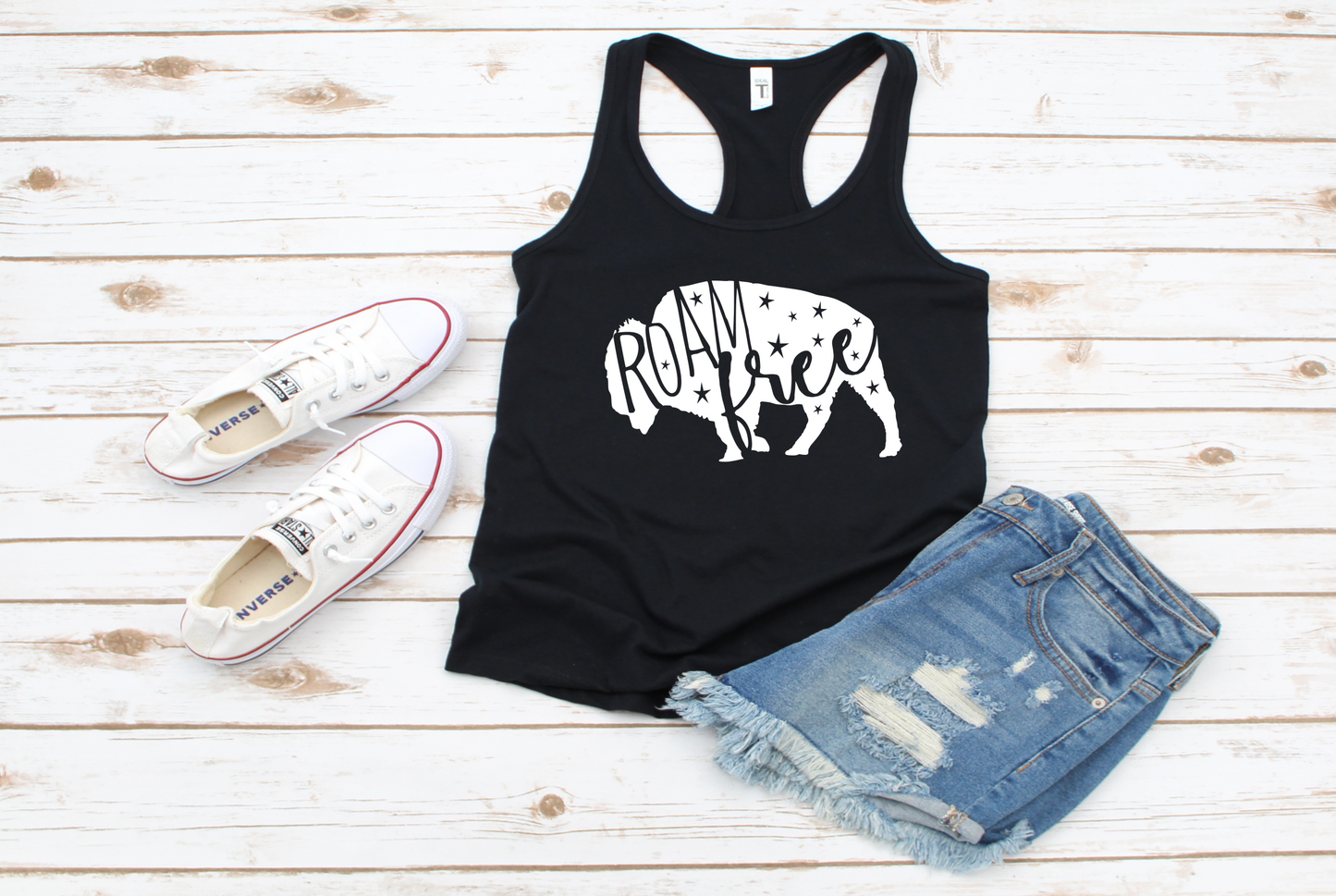 Roam Free Racerback Tank