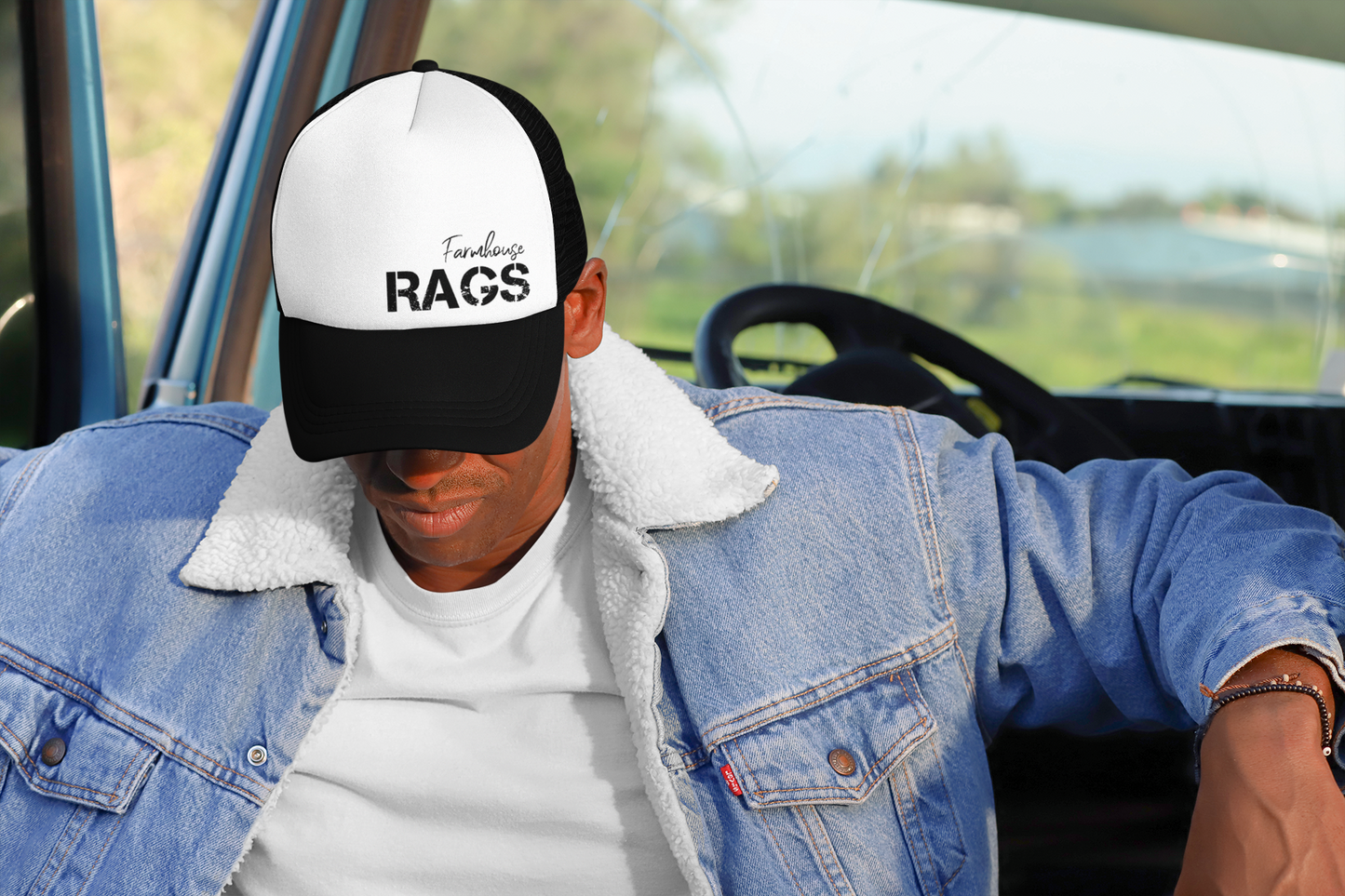 Farmhouse Rags Trucker Style Hat