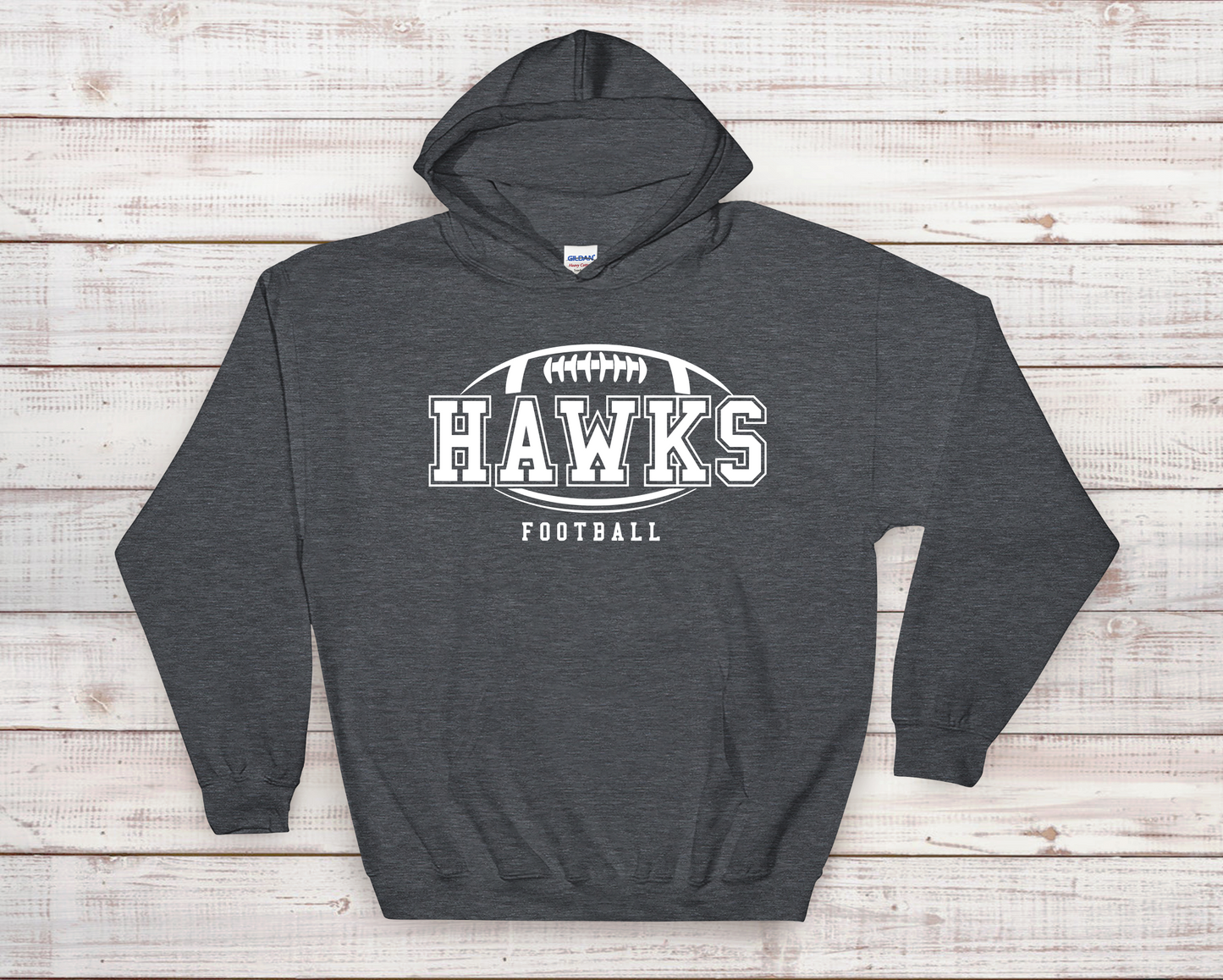 Youth Hawks Football Hoodie Sweatshirt
