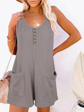 Load image into Gallery viewer, Gypsy Pocketed Sleeveless Romper
