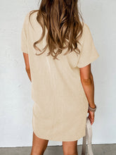 Load image into Gallery viewer, Grind Short Sleeve Mini Dress
