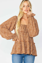Load image into Gallery viewer, Lambert Ruffle Babydoll Top
