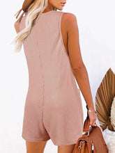 Load image into Gallery viewer, Gypsy Pocketed Sleeveless Romper

