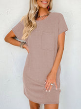 Load image into Gallery viewer, Grind Short Sleeve Mini Dress
