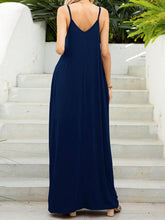 Load image into Gallery viewer, Saffron Maxi Cami Dress with Pockets
