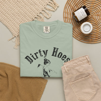 Garden Club T-Shirt — "Dirty Hoes" Vintage Gardening Tee