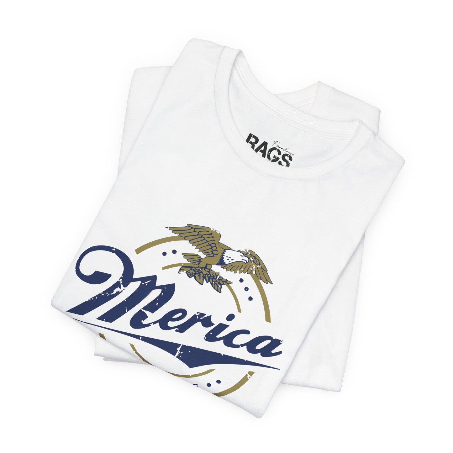 'Merica Eagle Tee — Vintage Patriotic T-Shirt (Since 1776)
