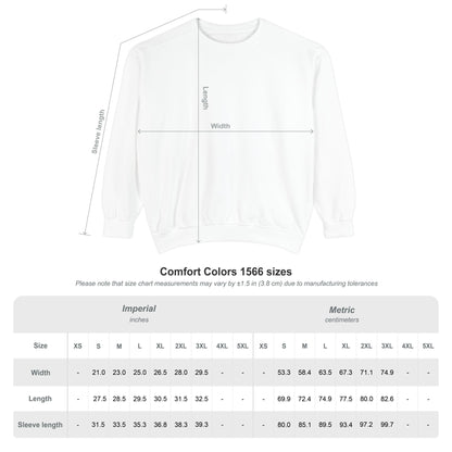 Mt Montana Love Logo Garment-Dyed Sweatshirt