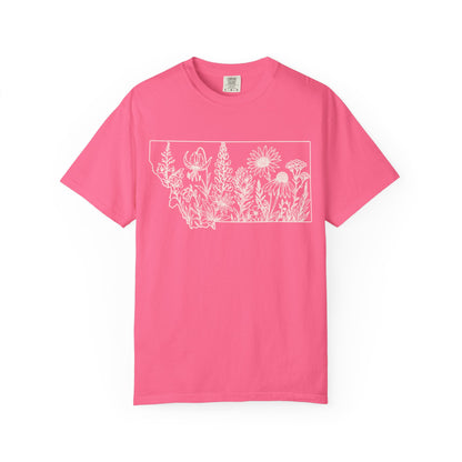 Montana Wildflowers Botanical T-Shirt