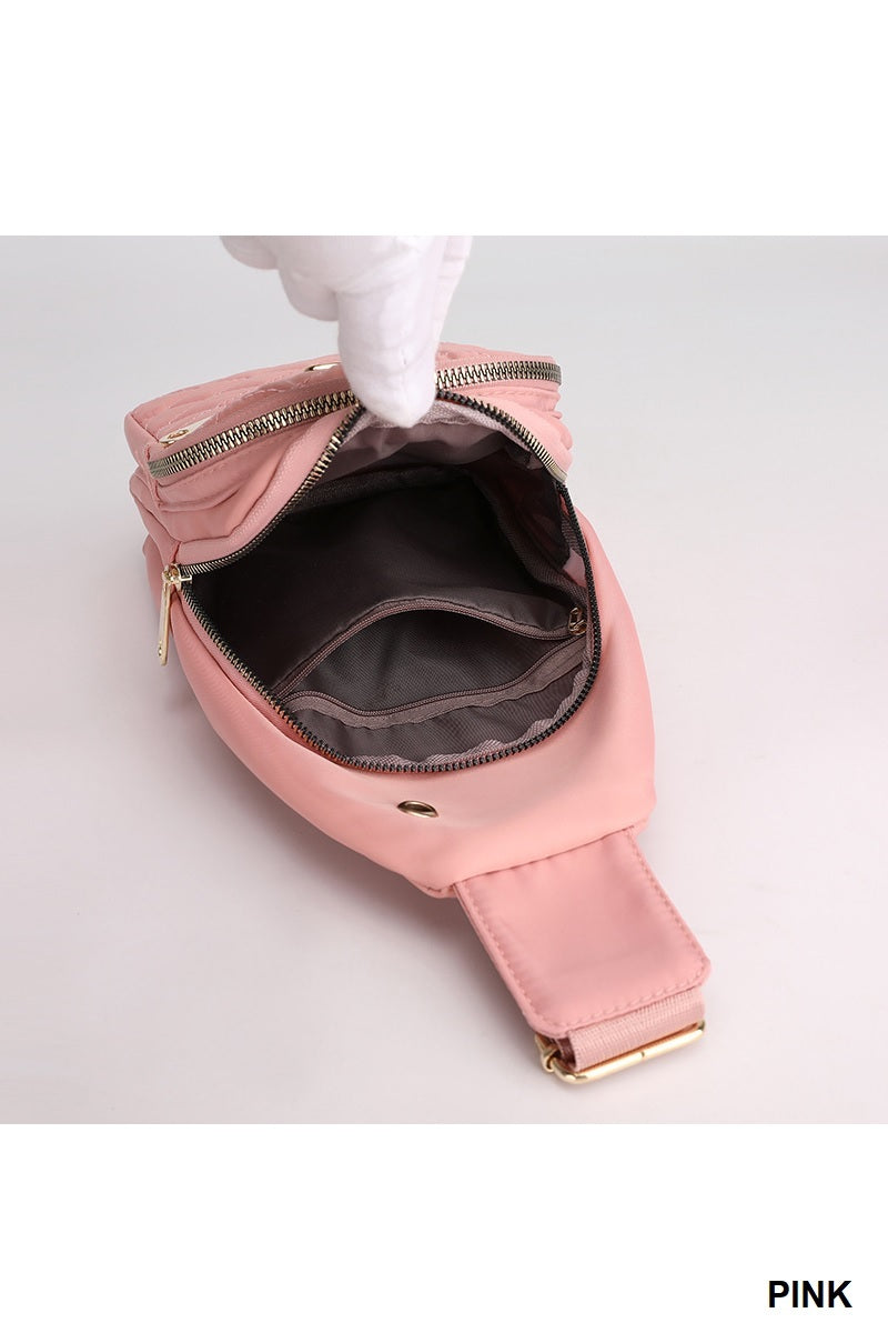 Quincy Quilted Crossbody Sling